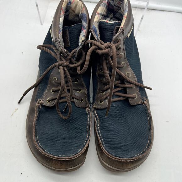 Lems Boulder Boots Mens 44 US 10.5 Brown Zero Drop Minimalist Hiking Travel - Picture 3 of 10